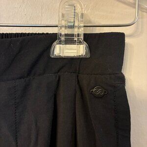 Calia Black Pleated Taper Active Pants Size Extra Small (XS)